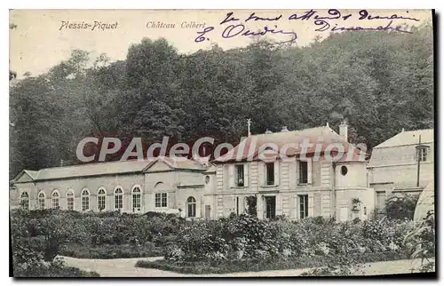 Cartes postales Plessis Piquet Chateau Colbert