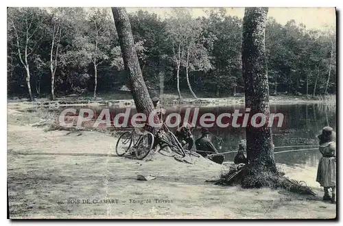 Ansichtskarte AK Bois De Clamart Etang De Trivaux