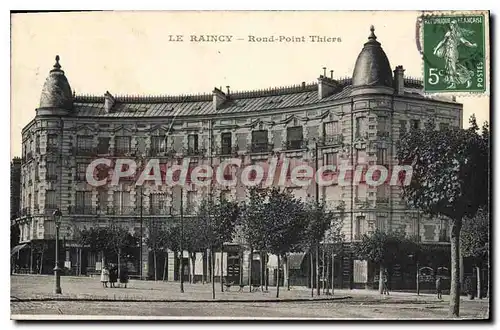 Cartes postales Le Raincy Rond Point Thiers