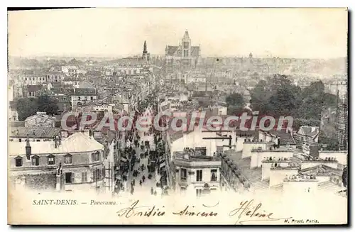 Cartes postales Saint Denis Panorama
