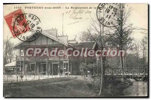 Cartes postales Fontenay Sous Bois Le Restaurant De La porte jaune