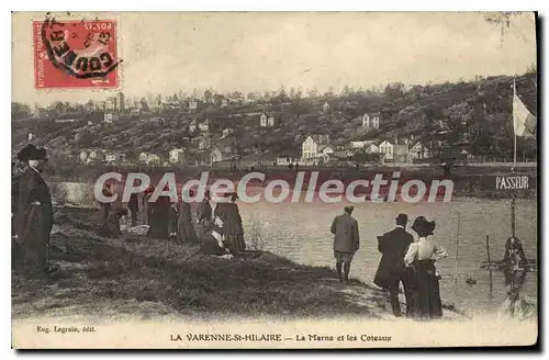 Ansichtskarte AK La Varenne St Hilaire La Marne Et Les Coteaux