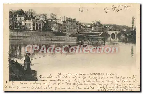 Cartes postales Joinville Le Quai Le Tour De Marne