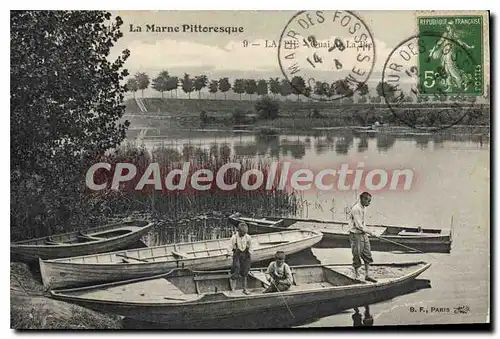Cartes postales St Maur La Marne Pittoresque LA PIE quai de la PIE