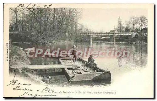 Cartes postales Champigny Le Tour De Marne Pres Le Pont de Champigny
