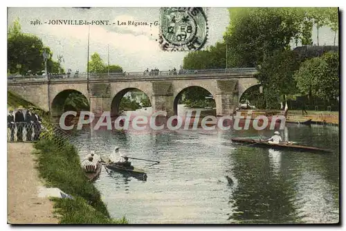 Ansichtskarte AK Joinville Le Pont Les Regates