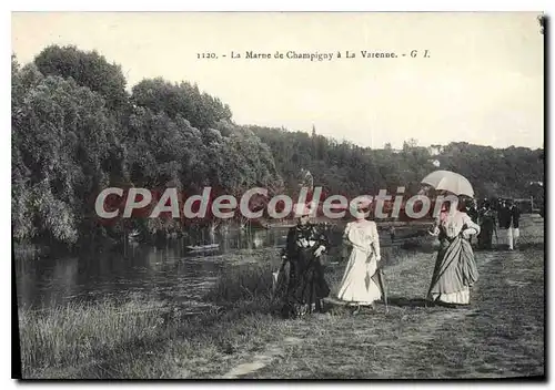 Cartes postales La Marne De Champigny La Varenne