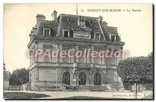 Cartes postales Nogent Sur Marne La Mairie