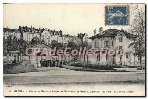 Ansichtskarte AK Cachan Maison De Retrate Cousin De Mericourt et Besson