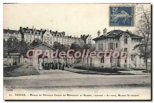 Cartes postales Cachan Maison De Retrate Cousin De Mericourt et Besson