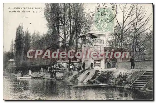 Cartes postales Joinville Le Pont Bords De Marne