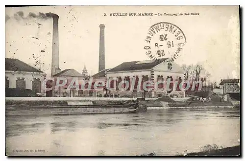 Cartes postales Neuilly Sur Marne La Compagnie Des Eaux