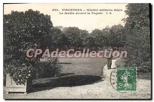 Cartes postales Vincennes Hopital Militaire Begin