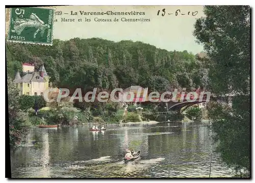 Ansichtskarte AK La Varenne Chennevieres La Marne Et Les Coteaux