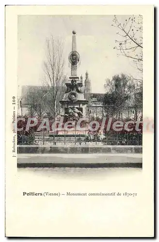 Ansichtskarte AK Poitiers Monument Commemoratif