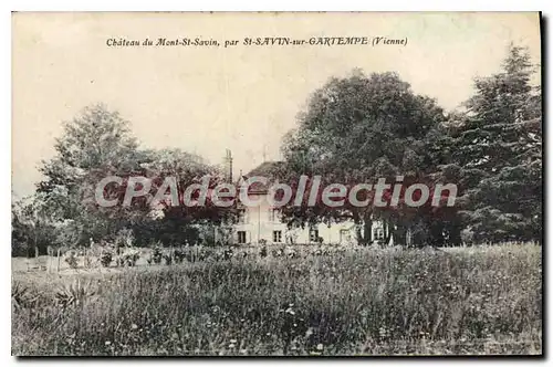 Cartes postales ch�teau du Mont St Savin Par St Savin Sur Gartempe