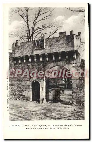 Cartes postales Saint Julien I'Ars Le Chateau De Bois Dousset