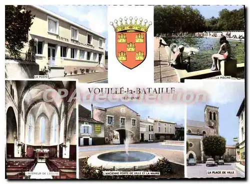Cartes postales moderne Vouill�-La-Bataille