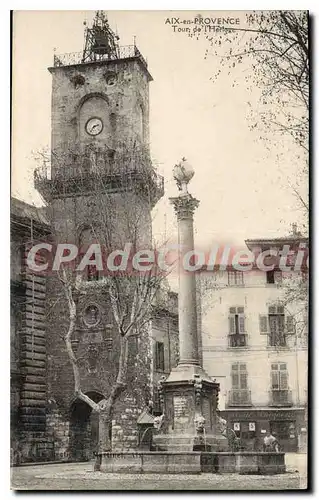 Cartes postales Aix En Provence Tour De I'Horloge