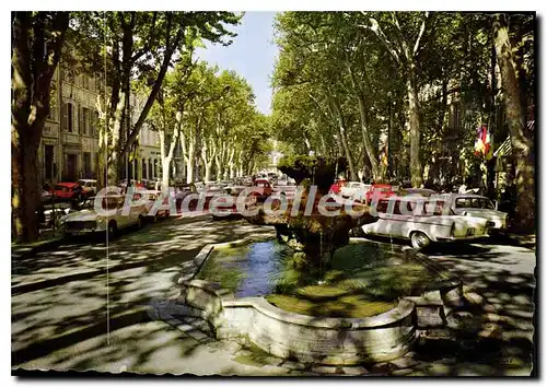 Cartes postales moderne Aix En Provence Le Magnifique Cours Mirabeau Et Ses Fontaines