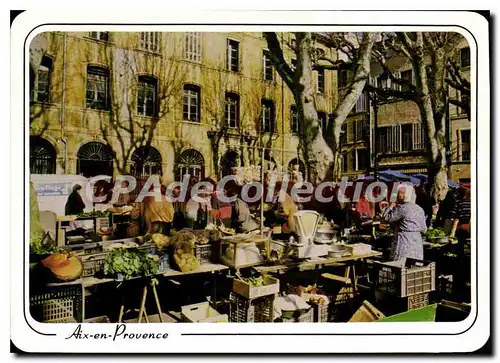 Cartes postales moderne Aix En Provence le march�