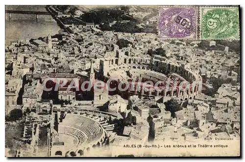 Cartes postales Arles Les Arenes Et Le Theatre Antique