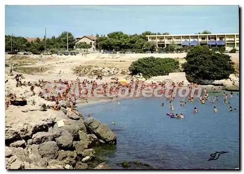 Cartes postales moderne Carro Plage Mer Et Soleil