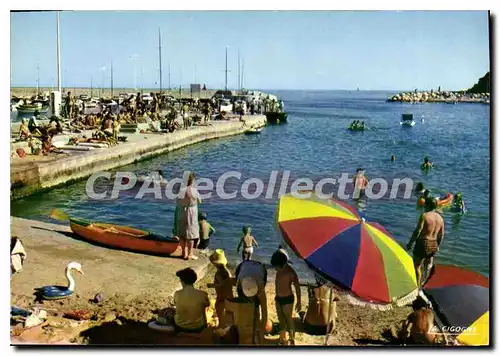 Moderne Karte Carry le Rouet La Plage