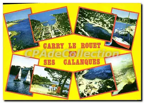 Cartes postales Carry Le Rouet et ses calanques