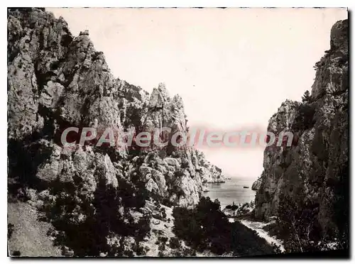 Ansichtskarte AK Cassis Sur Mer La Calanque D'En Vau