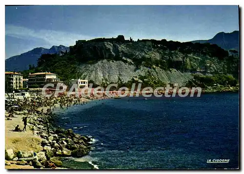 Cartes postales moderne Cassis La Grande Plage Et Le Port