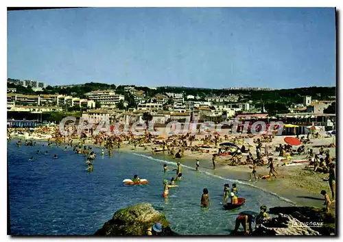 Cartes postales moderne Cassis La Plage Et Vue Generale