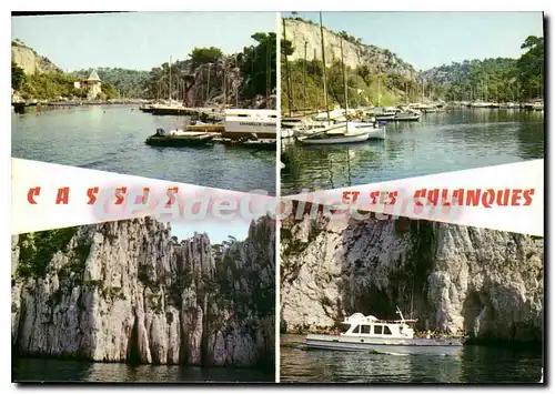 Cartes postales moderne Cassis Souvenir De