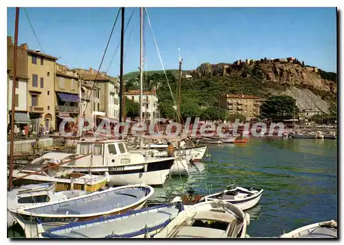 Cartes postales moderne Cassis Le Port Et Le Ch�teau