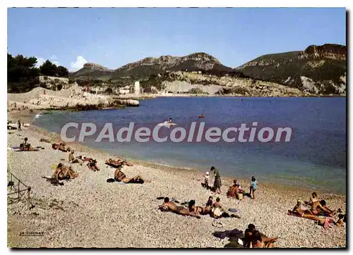 Moderne Karte Cassis Ses Plages Calanques