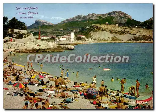 Cartes postales moderne Cassis La Plage Du Bestouan