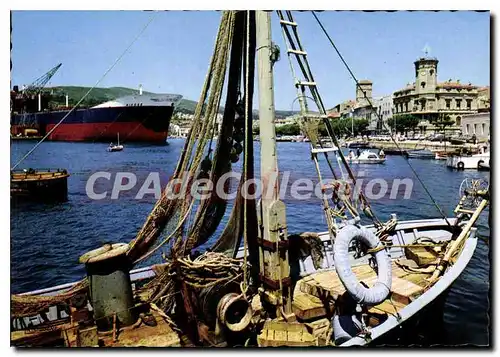 Moderne Karte La Ciotat Le Port Et La Mairie