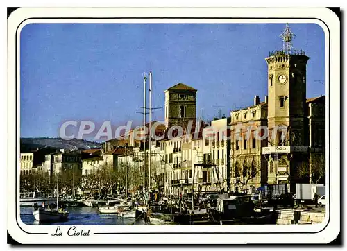 Cartes postales moderne La Ciotat La Mairie Et Le Port