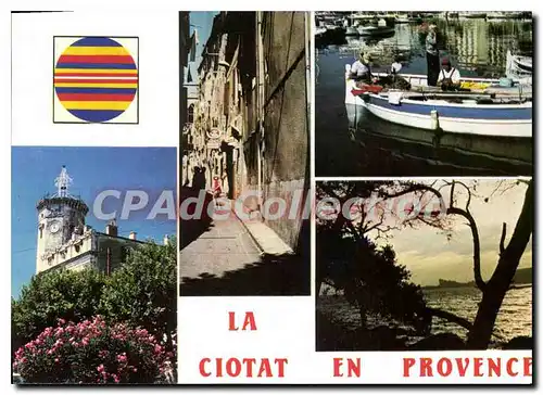 Cartes postales moderne La Ciotat �glise pr�paratifs pour la p�che