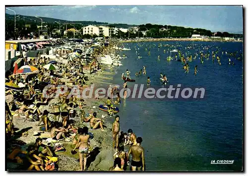 Moderne Karte La Ciotat La Grande Plage