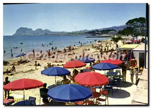 Moderne Karte La Ciotat La plage Beau Rivage