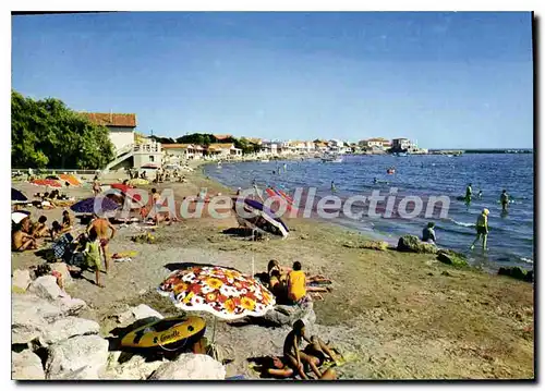 Moderne Karte Fos Sur Mer La Plage Saint Gervais