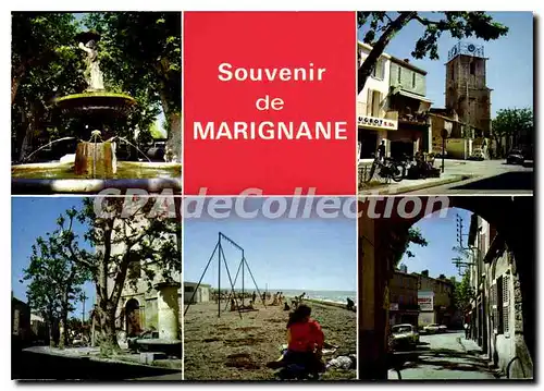 Cartes postales moderne Marignane Souvenir De