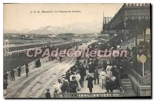 Cartes postales Marseille Le Champ De Courses