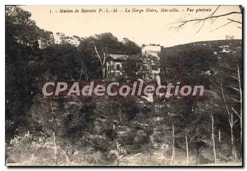 Cartes postales Maison De Retraite PLM La Gorge Noire Maseille Vue Generale