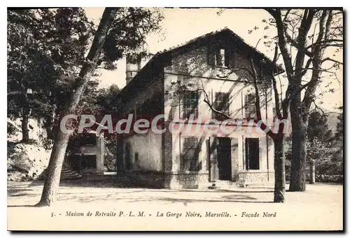 Cartes postales Maison De Retraite PLM La Gorge Noire Maseille Facade Nord