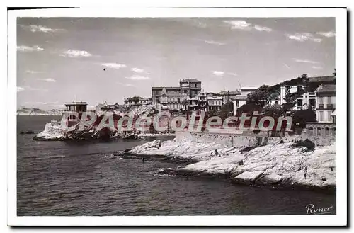 Cartes postales Marseillais Promenade De La Corniche le petit Nice