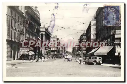 Cartes postales Marseille La Canebiere