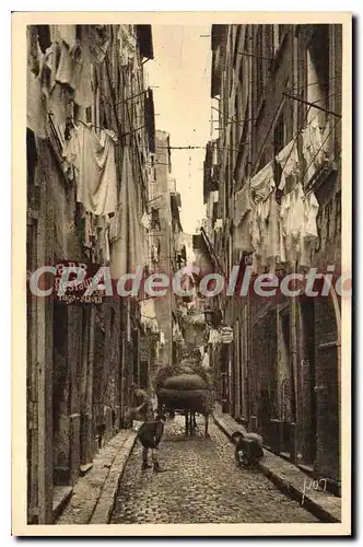 Cartes postales Marseille Une Rue Du Vieux Quartier vieux port