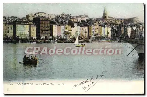 Cartes postales Marseille Le Vieux Port